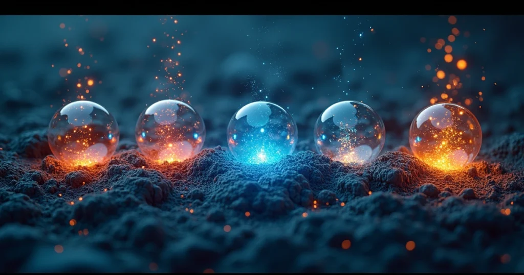 Gráfico de funil de vendas com etapas de atração, qualificação e fechamento em tela de computador moderno