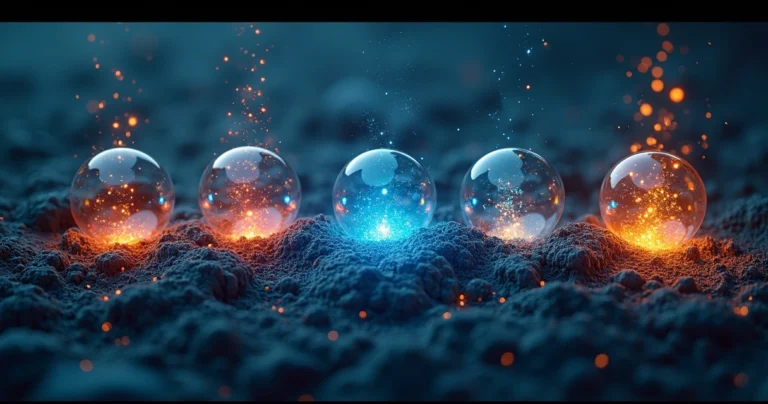 Gráfico de funil de vendas com etapas de atração, qualificação e fechamento em tela de computador moderno